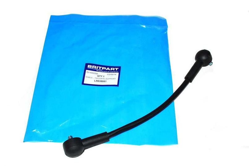 2x Rear Lower Tailgate Support Strap Cables For Range Rover L322 2002-2010 - LR038051