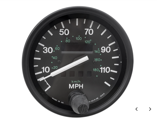 PRC7373LED- Defender Speedometer - MPH - Fits up to 1998 Non Cable Drive GPS Speedo Image 2