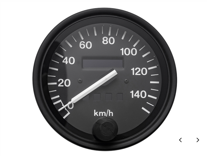 PRC7374 - LED Speedometer for Land Rover Defender - up to 140 KPH - Fits up to 1998 Non Cable Drive GPS Speedo Image 2