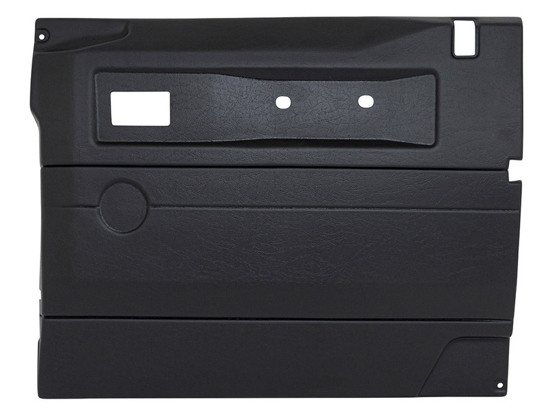 TR262AEW | DA3266 - Defender Replacement Door Card - Front Right Hand with Electric Windows In Black ABS Plastic (Fits from 2005 Onwards) Image 1