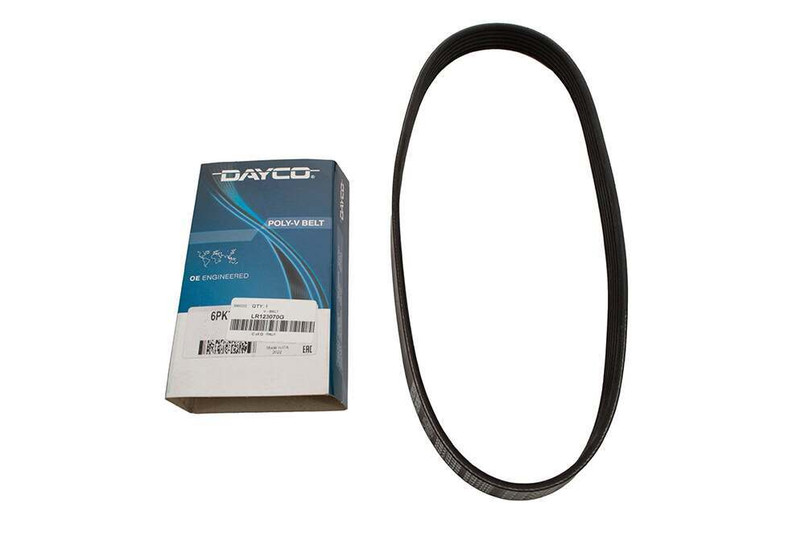 LR123070 - V-Belt - 3.0 Petrol - Discovery 5, Defender 2020, Range Rover L460, Range Rover Sport L461 - Genuine Land Rover option available Image 1