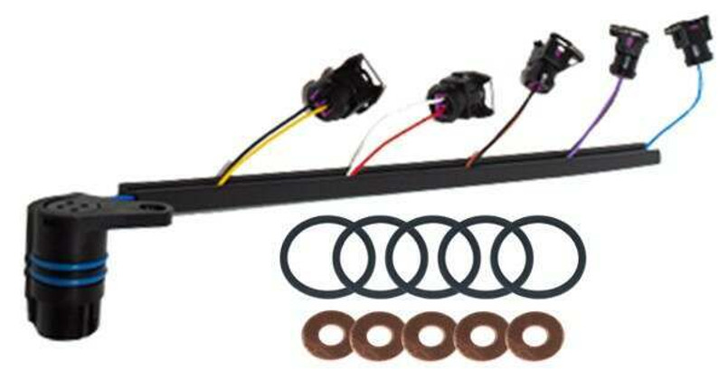 LRC9781 - TD5 Injector Harness and Seals Kit - Defender & Discovery - Available with Aftermarket or OEM Seals Image 1