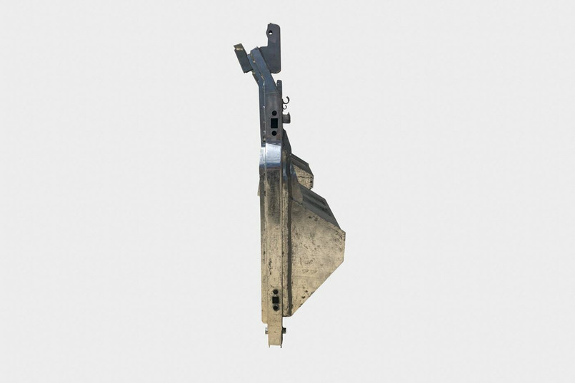 LRC9884 - Shielder Galvanised Bulkhead for Land Rover Series 3 109 6 Cylinder 2.6L Petrol - Heavy Duty Single Skin 1.5mm Bulkhead Image 3