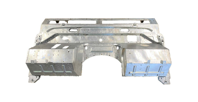 LR900 - Premium Bulkhead for 1983-1990 Land Rover Defender by DDS - available in Galvanised or Electro Plated Paint Image 1