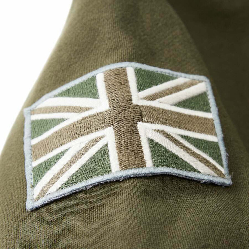 EXT550 - Land Rover Full Zip Hoody - Bronze Green Image 4