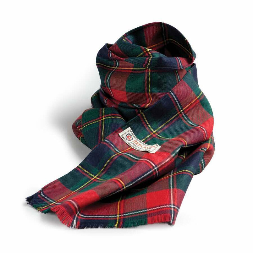 EXT550 - Merino Tartan Scarf by Exmoor Trim - various patterns available Image 4