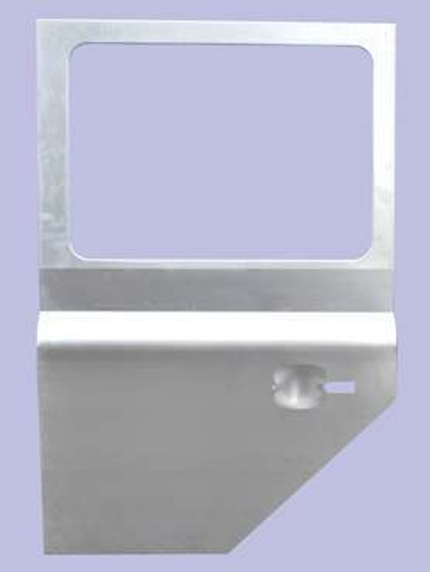 DA5131 - Defender Rear Side Door Skin - With Push Button Handle - Left Hand Side - Great Repair For Any Rusting Doors Image 1