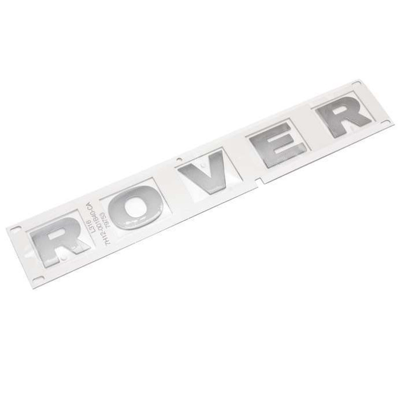 DAB500300 - Defender Bonnet Lettering - Spells R O V E R - Genuine Land Rover Item Image 1