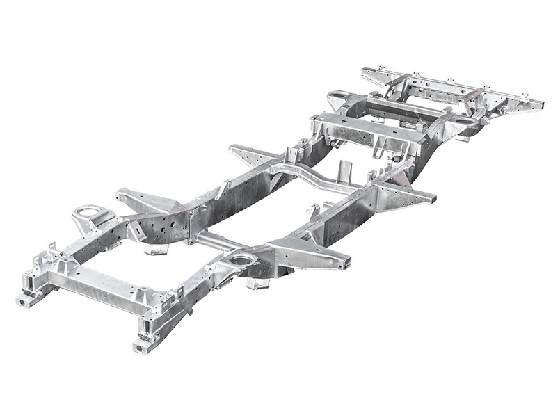 DA2057 - Full Galvanised Defender Chassis - For Defender 110 up to 1994 Image 2