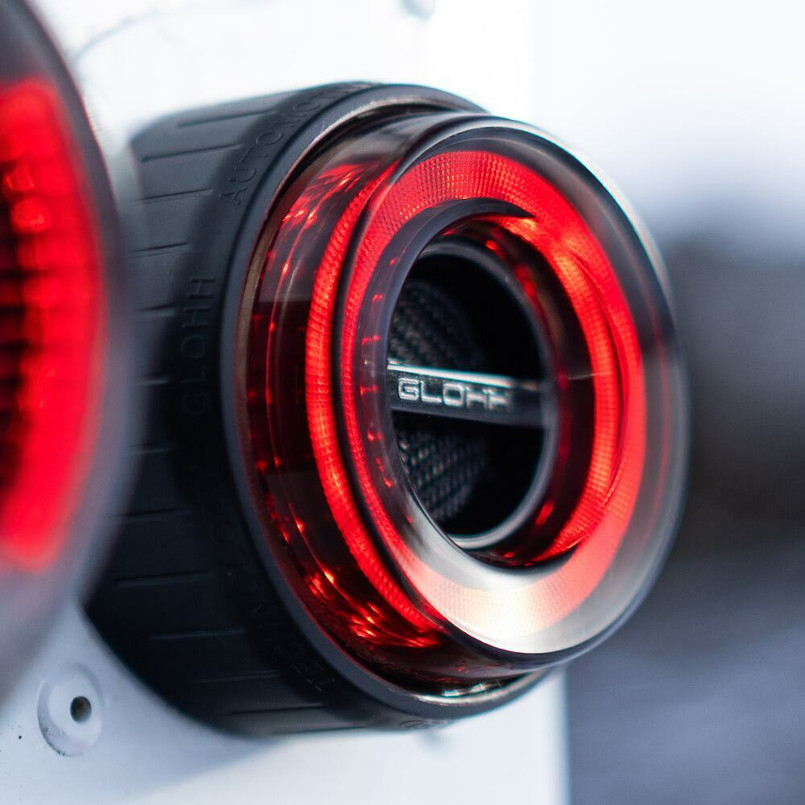 GL-104-GL2-RD1 - GL-2 LED Tail Light Set for Land Rover Defender - Red Lens Version - by Glohh Image 2