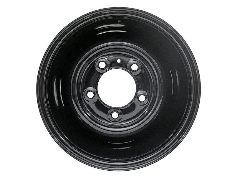 DA4951 - Steel Wheel 8x16 Smooth / Black - Land Rover Defender 1983-2016 Image 1