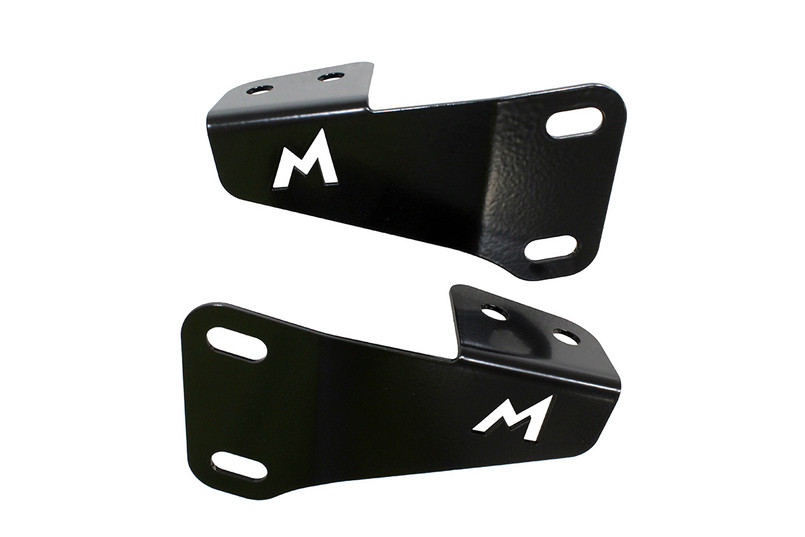 TF5550 - Pair of Antenna Work Light Brackets - Discovery 3 & 4 - by Terrafirma Image 1