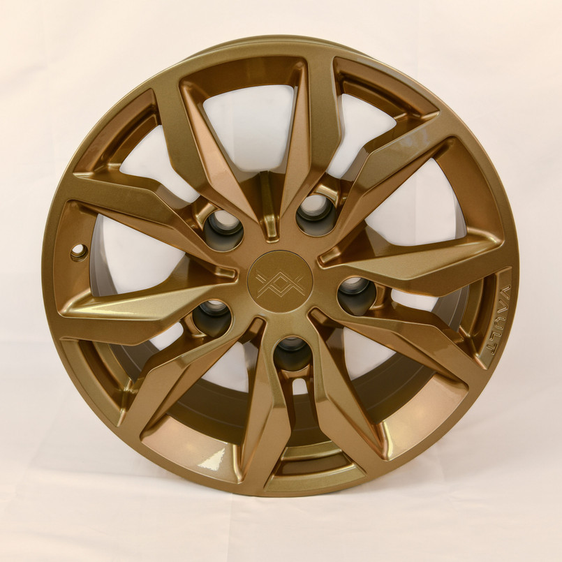 D-478002 - Vault Alloy Wheel - Gold - Land Rover 1993-2016 with Disc Brakes Image 1