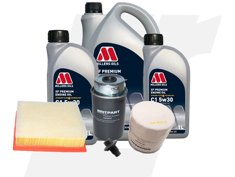 LRC10528 - LR Parts Service Kit - Land Rover Defender 2.2 with DPF (DA444247 onwards) TDCi Puma Diesel  - includes Millers Oil Image 1