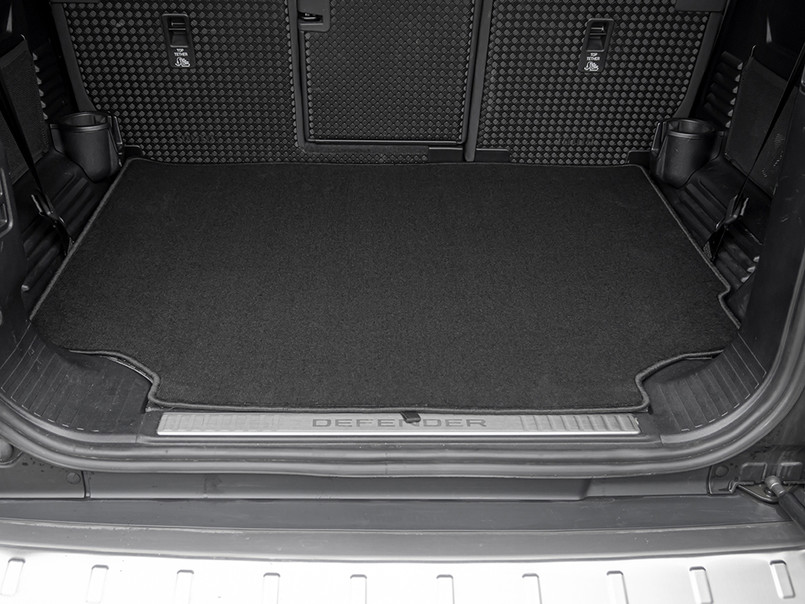 DA4923 - Loadspace Carpet Mat with Bumper Protector - Land Rover Defender 110 2020 onwards Image 1