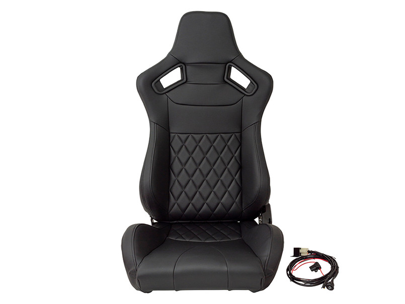 LRC10545 - Pair of Heated Sport Seats and Cubby Box Set - Land Rover Defender 1987-2016 - exclusive to LR Parts Image 4