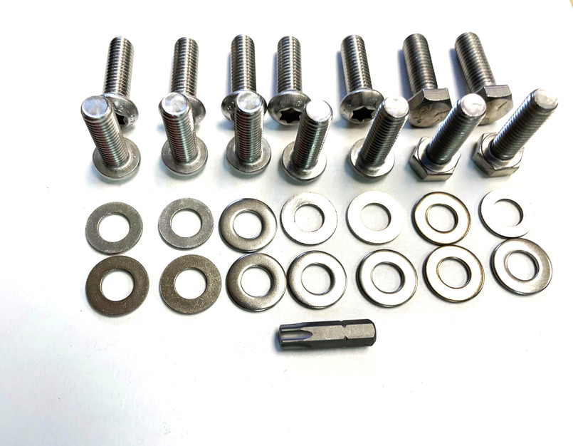 BKRXMSS3 - Stainless Steel Torx Head Bolt Kit - Rear Crossmember - Defender 2004-2016 - by DDS Image 1