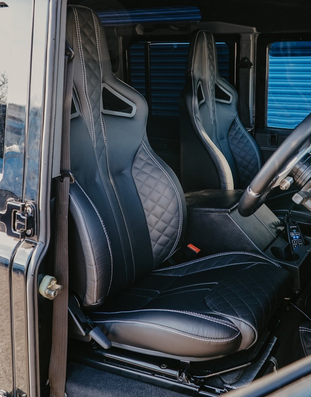 EXT340 - Elite Sport Seat for Land Rover Defender - By Exmoor Trim - Comes as a Pair In Multiple Trim Options Image 3