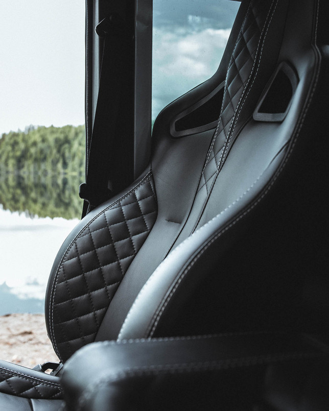 EXT340 - Elite Sport Seat for Land Rover Defender - By Exmoor Trim - Comes as a Pair In Multiple Trim Options Image 6