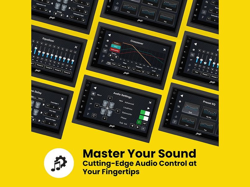 DA4996 - Stinger 2 DIN Head Unit - IE268 6.8" Touchscreen Infotainment System Image 7