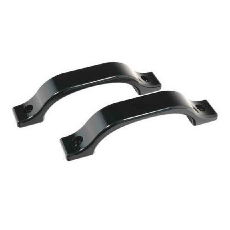 LRC1792 - ORP22 Pair of Internal Door Handles - Anodised Black - Land Rover Defender 1987-2016 - by Optimill Image 1