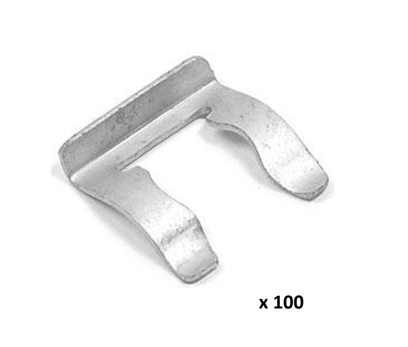 EJP7813 - BULK BUY - 1000 x Brake Pipe Spring Clip for Multiple Land Rover and Range Rover Vehicles Image 1