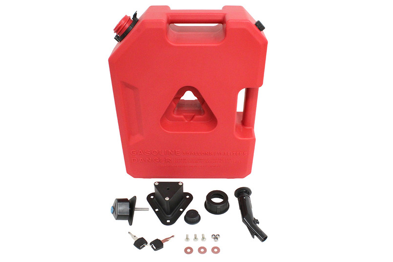 TF1770R - Terrafirma Red 11.4L Terra Can With Lock Mount Image 2
