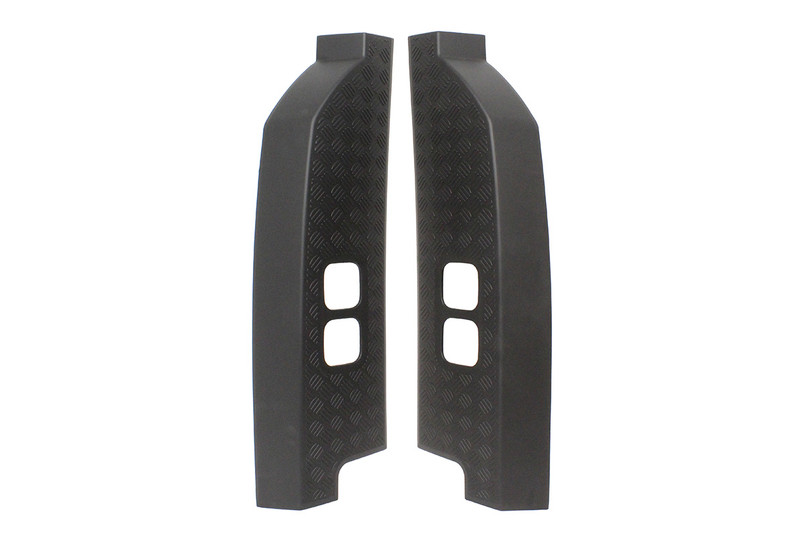 TF2976 - Chequer Plate Style Rear Corner Trims (Pair) - Defender 2020 onwards Image 2