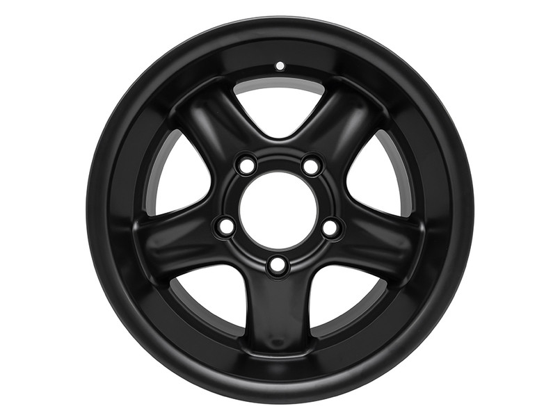 DA3522BLK - Caradoc Alloy Wheel - 18x9 ET0 - Satin Black - Defender 1983-2016 Image 1
