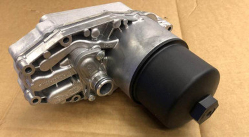 LR124259 - Oil Filter And Oil Cooler for 3.0 TDV6 - Discovery 4 & 5, Range Rover L405, Sport L494 and Velar Image 1
