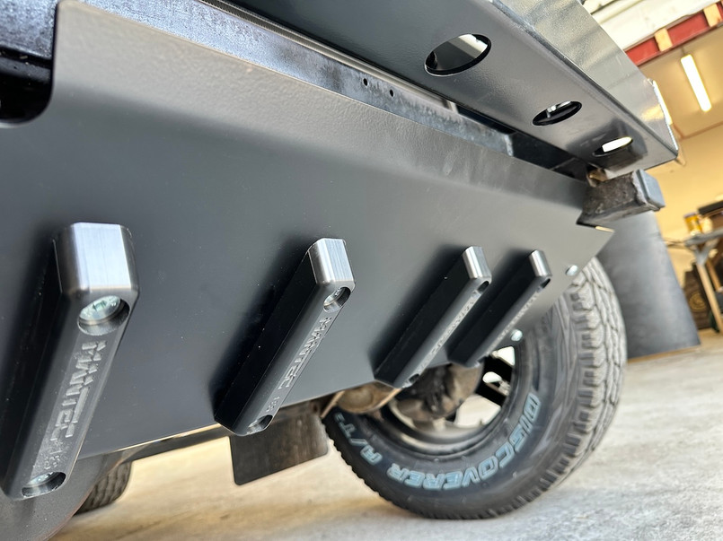 LRC8259  - Mantec Steering Guard for Land Rover Defender - Black Edition - Talons Image 4