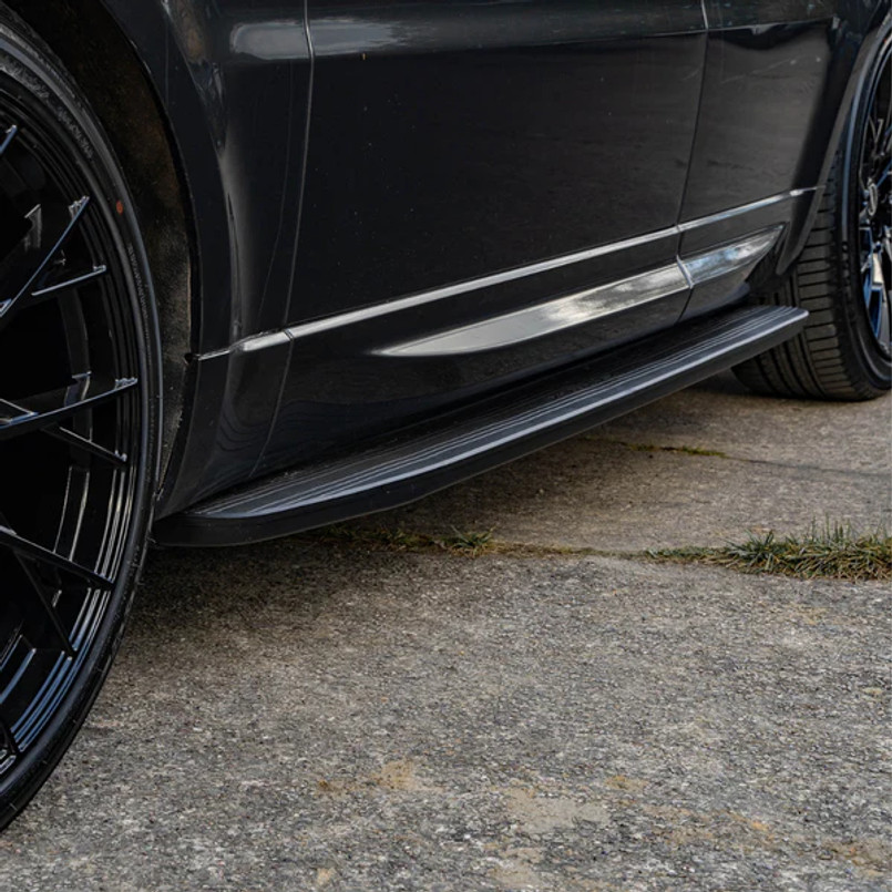 VPLGP0114 - Range Rover L405 and Range Rover Sport L494 Side Steps - Black with Black Trim - Fixed Side Steps - Aftermarket - Comes as a Pair Image 3