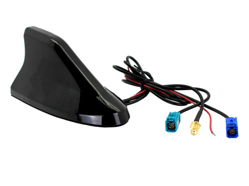 CT27UV83 - Shark Fin DAB/DAB+ Aerial - Roof Mounted - SMB Push Fit Connection Image 1