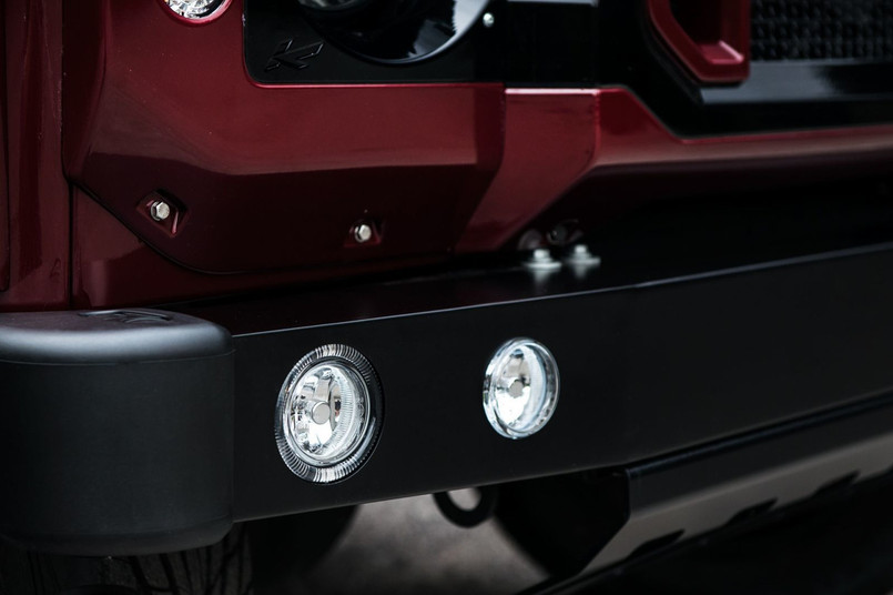 PKDEFENDERFRBUMPER - Defender Front Bumper Including Bumper Lights - Stainless Steel - By Chelsea Truck Company *DAMAGED - REDUCED TO CLEAR* Image 10