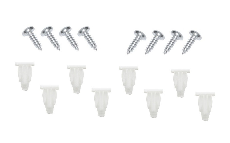 LRC2886 - Headlamp Bowl to Body Fitting Kit - With Stainless Steel Screws and Plastic Nutsert - Land Rover Defender Image 1