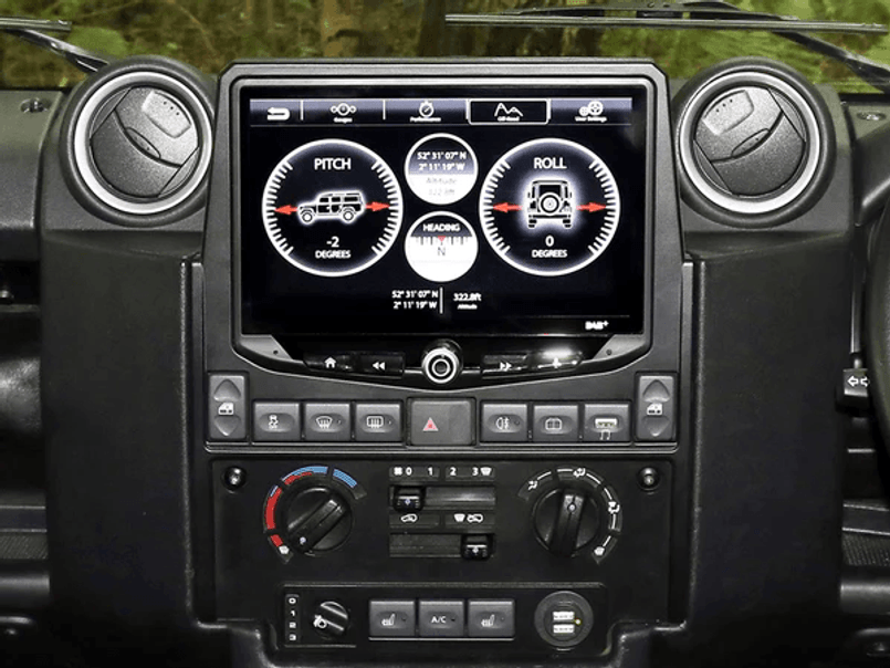 DA3868 - Stinger HEIGH10 Double DIN Radio, GPS, Bluetooth, OBD, USB and Android Audio Unit - Land Rover Defender Puma TDCi - Fits 2012-2016 (Can be fitted to 2007-2011 Models) Image 10