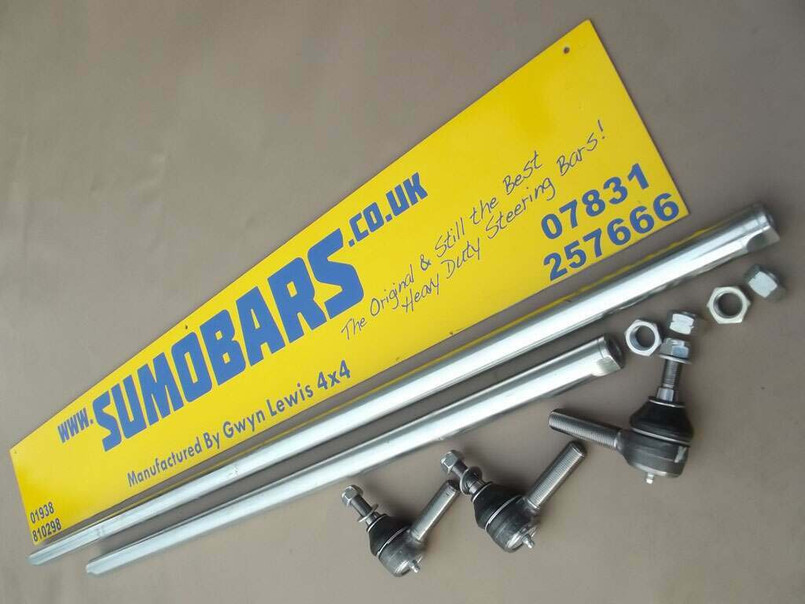SUMO-SS-1135-740 - Stainless Steel Steering Bar Kit for Land Rover Defender by Gwyn Lewis Image 1