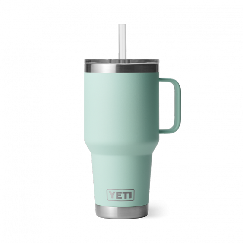 EXT00123 - Yeti Rambler 35 oz (994 ml) Straw Mug - Seafoam - by Exmoor Trim Image 1