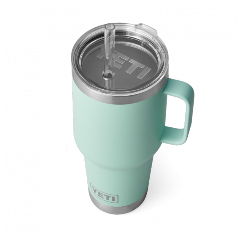 EXT00123 - Yeti Rambler 35 oz (994 ml) Straw Mug - Seafoam - by Exmoor Trim Image 2