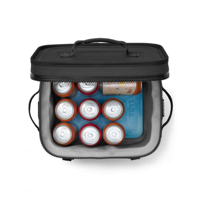 EXT00138 - Yeti Hopper Flip 12 Cool Bag - Black - by Exmoor Trim Image 4