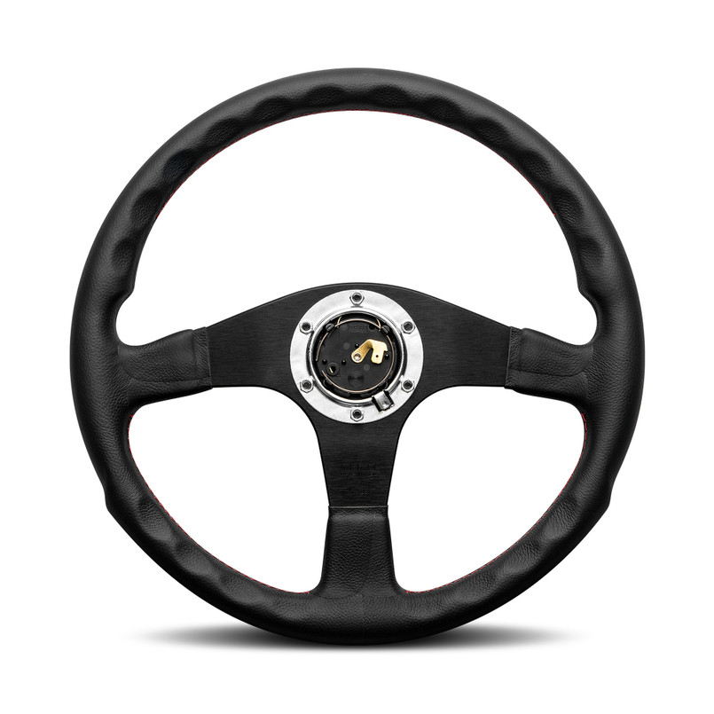 VMCO2BLK351PR - MOMO Corse 2.0 Steering Wheel - The Original Corse Steering Wheel From The 1990's Has Been Re-Styled And Re-Launched For 2026 Image 2