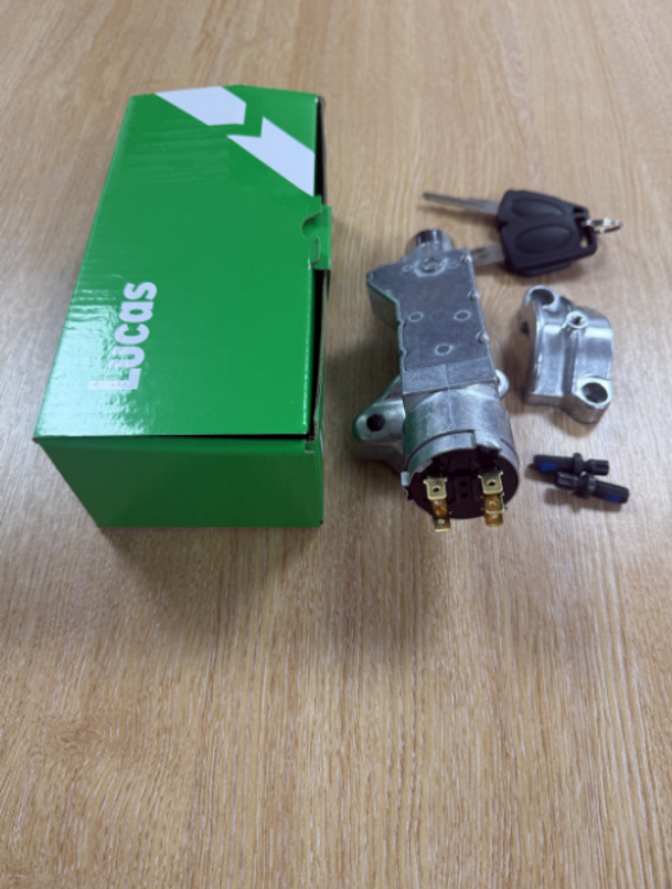 LRC10948 - Complete Ignition Lock and Clamp Kit - 3 Door and Steering Lock Set - Defender TDi and TD5 - Genuine Land Rover option available Image 3