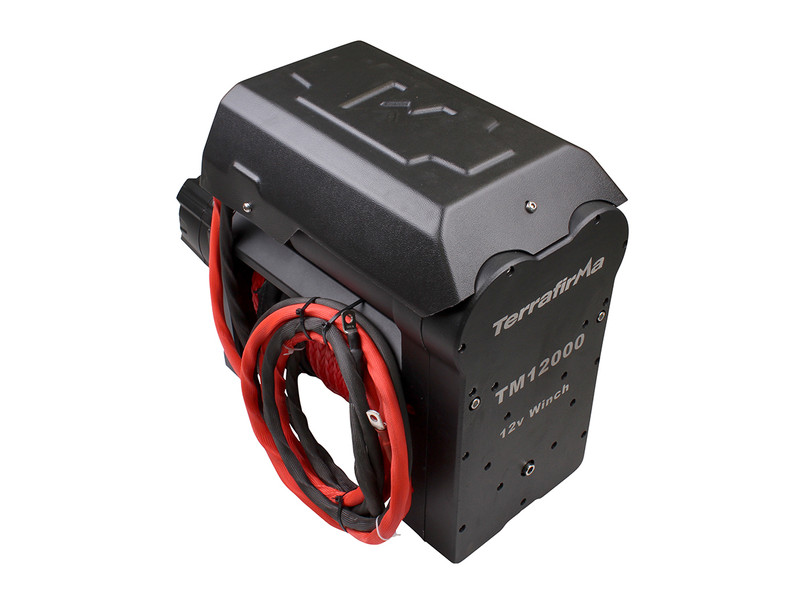 TF3360 - TERRAFIRMA TWIN MOTOR HIGH SPEED 12000LB WINCH WITH 50M SYNTHETIC ROPE Image 3