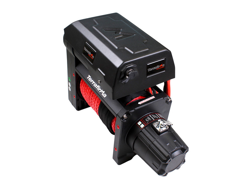 TF3360 - TERRAFIRMA TWIN MOTOR HIGH SPEED 12000LB WINCH WITH 50M SYNTHETIC ROPE Image 2