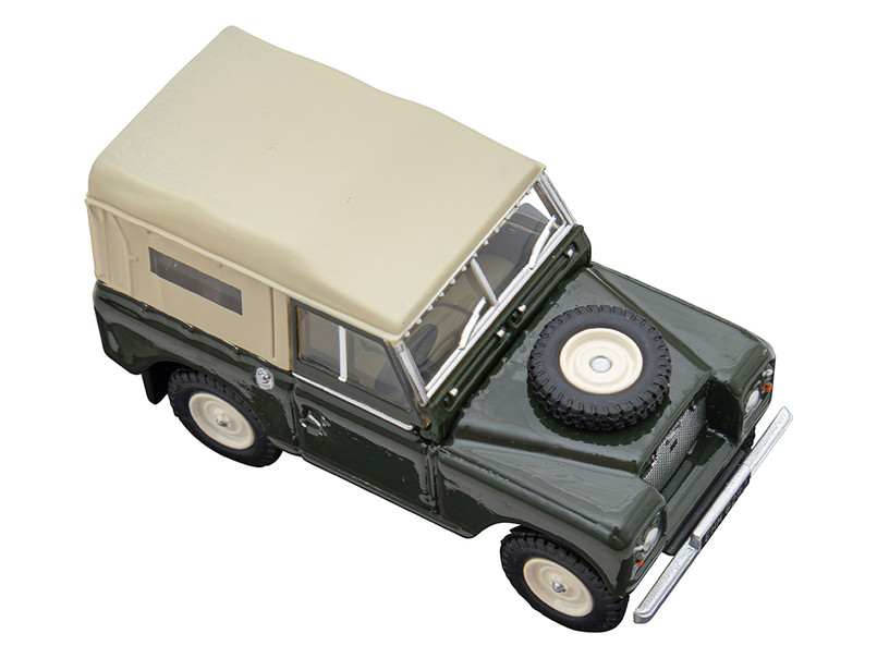 DA5385 - Land Rover Series 2A Diecast 1:76 Scale Model - SWB - Bronze Green Image 2