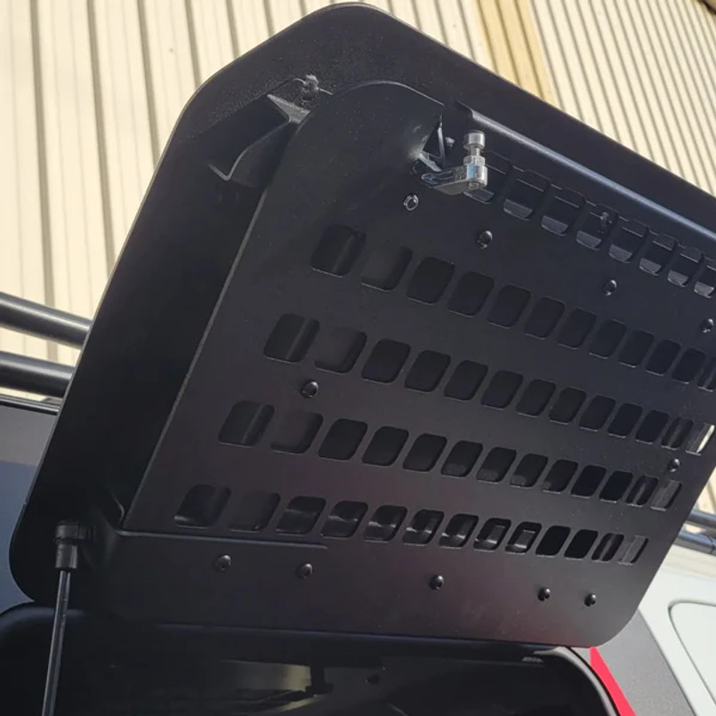 TF985 - Alloy Flip up Window - Right Hand Side - Land Rover Discovery 3 and 4 - by Terrafirma Image 2