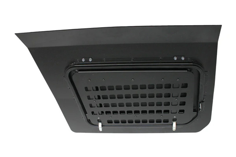 TF985 - Alloy Flip up Window - Right Hand Side - Land Rover Discovery 3 and 4 - by Terrafirma Image 4