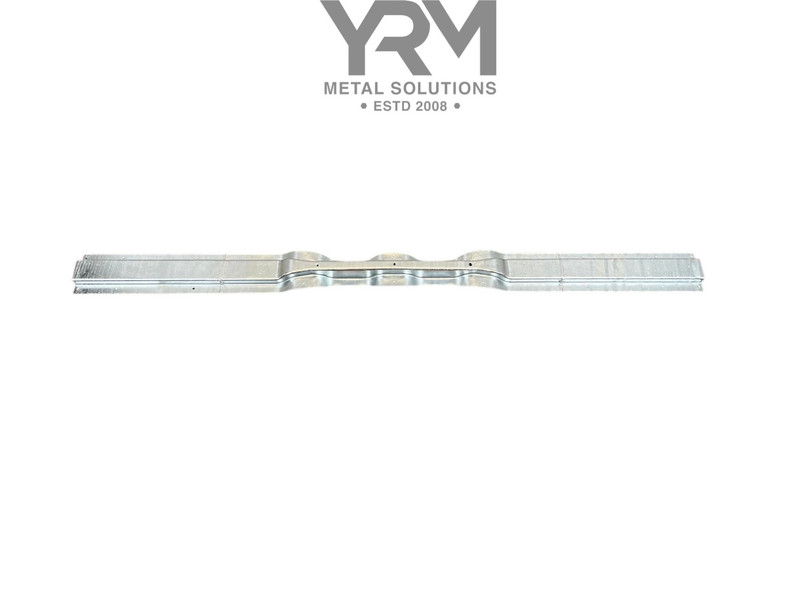 YRM061E - 2nd Row Underfloor Support Strut Heavy Duty Galvanised - Fits Land Rover Series 2/2A/3 - By YRM Metal Image 1