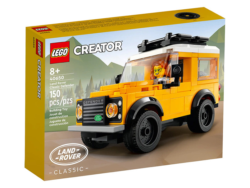 CLTY103YLA - Lego Creator Land Rover Defender Classic - Yellow Image 2