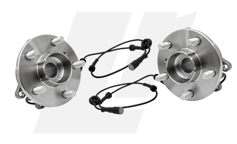 TAY100060 - Pair of Front Hub Assemblies for Discovery 2 - OEM - Includes Front ABS Sensor (SSW500020) for TD5 or V8 Disco 2 Image 1